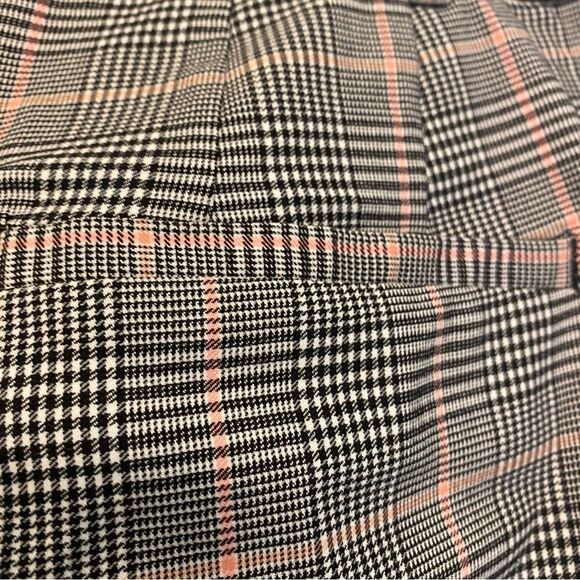 Lane Bryant Slim Capri 4-Season Pant black glen plaid stretch crop trousers 22 - Picture 5 of 12